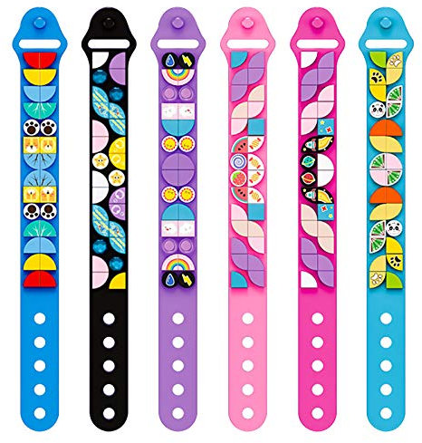 MEIEST DOTS Kinder-Schmuck-Bastelarmband, 6 Packungen, Cooles DIY-Sport-Armband-Set für Mädchen und Jungen, personalisiertes Freundschaftsarmband für einen tollen Geburtstag