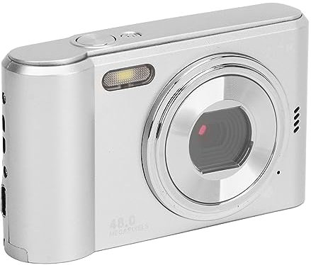 44 MP Digitalkamera, 16-facher Zoom, Autofokus, HD, Niedliche Kamera für Teenager, Studenten, Jungen und Mädchen, 1080P Vlogging-Kamera mit 32 GB Speicherkarte