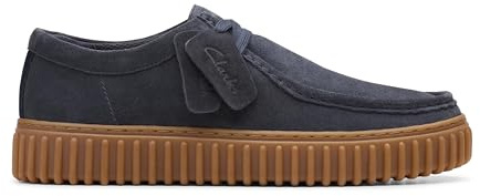 Clarks Homme Torhill Lo Chaussure Bateau, Bleu, 42.5 EU
