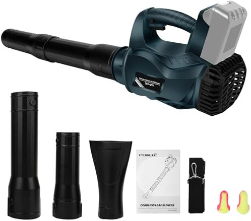 Soplador de hojas inalámbrico compatible con sistema Bosch Professional de 18 V, batería GBA/CORE/ProCORE/AMPShare 18 V, 6 velocidades, soplador de hojas eléctrico sin escobillas, para cuidado del