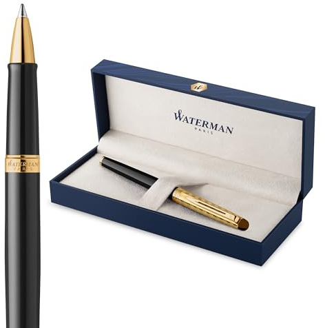 Waterman Hémisphère Rollerball Pen | The Opera Collection | Black & Gold | Gift Box
