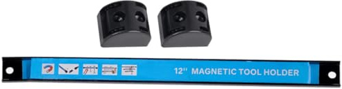 Yardenfun Barra Magnetica Portautensili per Officina e Garage Supporto Resistente in Materiale di Organizzatore da Parete per Utensili Manuali come Cacciaviti e Chiavi Installazione