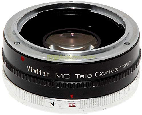 Vivitar 2x Multiplicateur de focale pour appareils photo reflex analogiques Konica