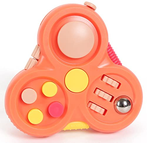 Yiran Fidget Pad Toys with 13 Functions, Stress Reducer, Anxiety & ADHD Relief, Multicolor, All Ages
