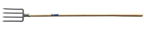 1PEZZO FORCA VANGA PER GIARDINO CON MANICO 130 CM