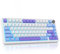 SOLIDEE 75 Percent Mechanical Keyboard with Knob,Bluetooth 5.0/2.4GHz/USB-C Gasket Mount Keyboard,Hot Swappable Mechanical Gaming Keyboard with South Facing RGB Backlit for Win Mac(Starlight White)