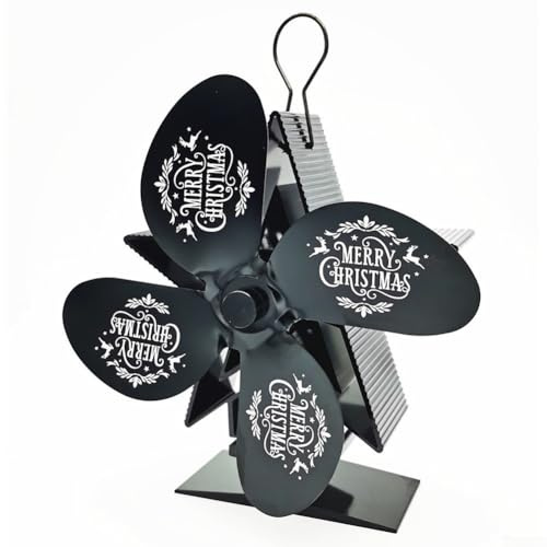 Eco Conscious 4 pale stufa Top Fan Promuove il riscaldamento efficiente e ridotto consumo di carburante