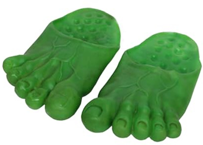 Zapatillas para pies – Zapatos Pies | Accesorios Cosplay Originales Cómodos para Disfraz Mujer Hombre Interior Fiestas Halloween