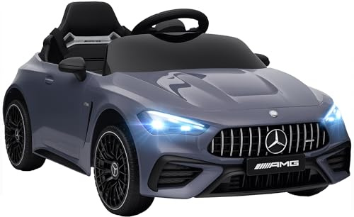 AIYAPLAY Kinder Elektroauto 12V Mercedes-AMG Kinderauto MP3 Grau