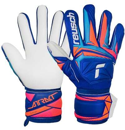 Reusch Gants de Gardien de But pour Hommes Adultes | Prise fiable, Coupe Ergonomique et Conception Robuste | pour l'entraînement et Les matchs | Attrakt Grip