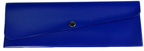 Bestecktasche Kunststofffolie blau, dunkelgrün, gelb, bordeauxrot, lindgrün,