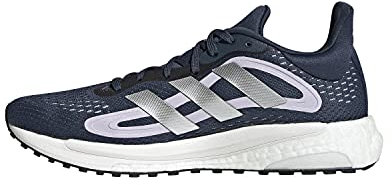 adidas Damen Solar Glide 4 Walking-Schuh, Crenav Silvmt Prptnt, 38 EU