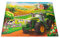 John Deere Kinder-Puzzlebox mit 70 robusten Teilen - Bauernhoftiere und Traktor-Spielzeug-Puzzle-Set - pädagogische Puzzle ab 4 - entspannendes Familien-Puzzle-Brettspiel