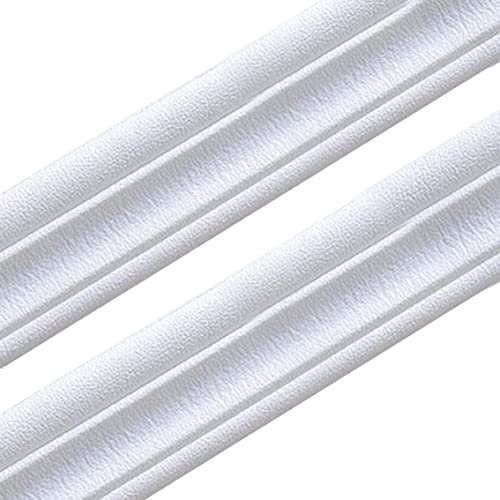 Border de calcomanía de pared, Border de papel tapiz de border auto adhesivo Moldura de borde de borde de borde impermeable Efección de la pared 2.35m 2 piezas, pegatinas de papel tapiz estilo 1