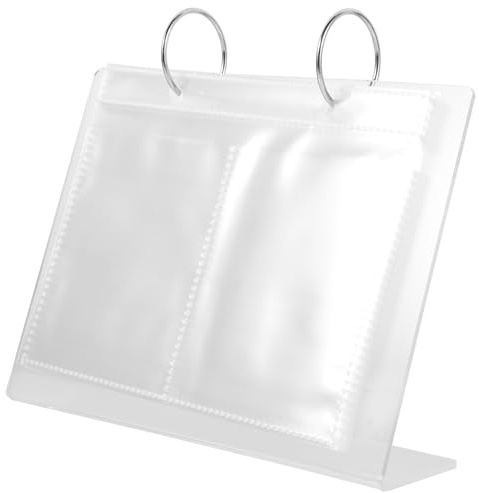 STOBAZA Présentoir autocollant mini-autocollants Organisateur de pochoirs à ongles Présentoir pour stickers à ongles Album de collection de stickers à ongles support d'autocollant d'ongle