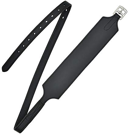 SIE Inslaget stabilitet stigbygelläder (svart, 152 cm)