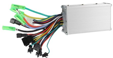 36V 48V 250W 350W Elcykel Borstlös Controller Square Wave Controller med Ljustråd för Elcykelmotorer