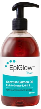 VioVet EpiGlow™ Scottish Salmon Oil for Cats & Dogs 500ml