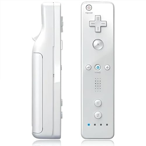 PEGANE Télécommande compatible avec Nintendo Wii et Wii U - Blanc