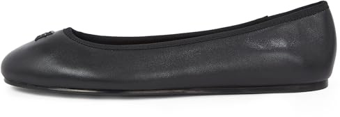Tommy Hilfiger Donna Ballerine Hardware in Pelle, Nero (Black), 40
