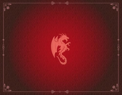 Epic Forge -Tapis de Jeu Neoprene 90 x 70 cm Dragon Rouge Grenat