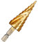 Stufenbohrer, Ø 4-20mm Spiralnut Stufenbohrer, HSS Kegelbohrer,Kegelbohrer für Metall, Edelstahl, Kunststoff