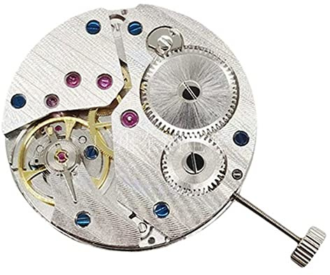 Lobamop ST3600 Mouvement 17 ETA 6497 Mouvement Modèle de montre Convient pour montre remontage manuel Mouvement mécanique, argenté