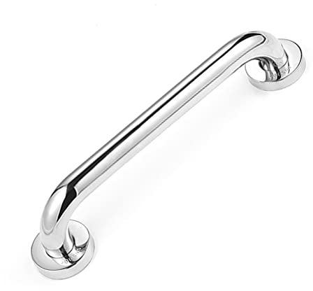 Barre D'appui WC, Barre d’appui de Salle de Bain, Barre d'Appui en Acier Inox PoignéE de Baignoire de Salle de Bain, PoignéE de Douche AntidéRapante, PoignéE Murale pour Salle de Bain(30 cm)