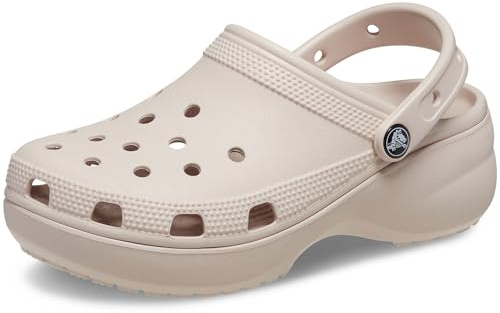 Crocs Women's Classic Platform Clog 37-38 EU Quartz