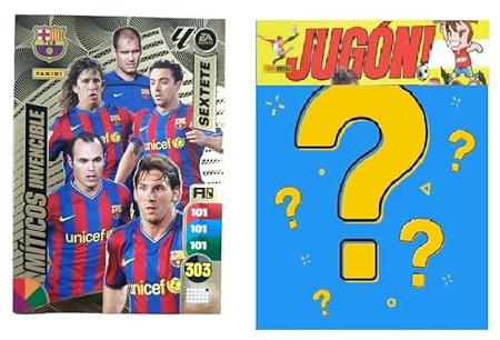 MITICA SEXTETE Barcelona + Revista JUGÓN (número Aleatorio) BALÓN DE Oro 2024 2025 Balon de Oro 24 25 miticos