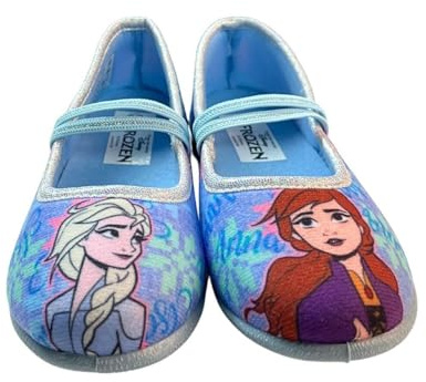 Leomil Frozen Pantofole Female ciabatte asilo Female 27, Ideale per la casa e l’asilo, Blu