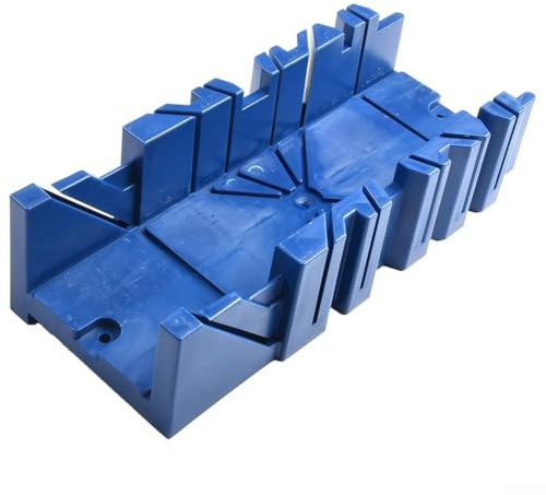 Armoire à onglets pour le travail du bois | Guide de scie d'angle de 45 et 90 degrés | Outil de serrage en plastique ABS pour une coupe précise du bois, compatible avec scie à main