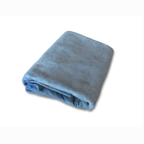 HAF Golvskyddsfleece för runda pooler med 550 cm | Tjocklek 300 g/m² | Underläggsfleece för Quick Up pool, stålväggsbassäng och ställningsbassäng | Poolfleece skyddar mot stenar och rötter