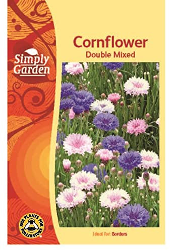 Simply Garden Cornflower Double Mixed Seeds Grow Your Own Flowers