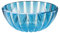 GUZZINI - Schussel L Dolcevita, Bio-Based Plastic, Turquoise, 25x25xh10,5, Durchsichtig