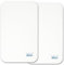 Next to Me Crib Waterproof Mattress Protectors Covers - 2 Pcs SET - 100% Natural Cotton - Extra Soft & Breathable to fit bedside cribs mattresses up to 83 x 50cm - Made in Europe