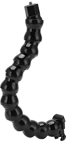 ZAICOLER Support de Webcam, Support de Webcam en ABS Noir, Support de Caméra avec Support D'équitation pour Le Surf et L'équitation