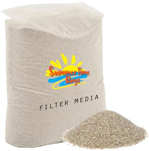 Laeto Glass Filter Media – Recycled Silica Sand for Swimming Pools, Ponds & Aquariums – 10kg & 25kg Options – 0.5mm to 6.0mm Grain Sizes – Eco-Friendly Pool Filter Sand (1.0mm - 3.0mm 25Kg)
