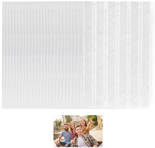 2550 Pieces Clear Photo Corners Self Adhesive,Archival Album Stickers Corners