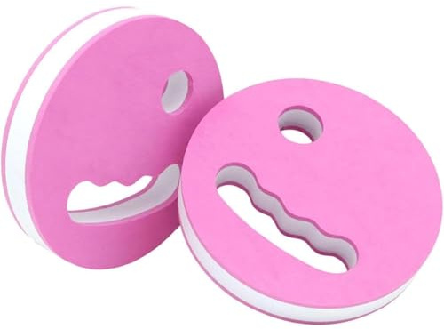 Dischi Manuali da Acquagym | 2 Pezzi Dischi di Resistenza a Impugnatura Manuale | Attrezzatura Da Allenamento In Piscina,Adatto a Uomini Donne Adulti Bambini Piscina Nuoto Allenamento Workout Fitness