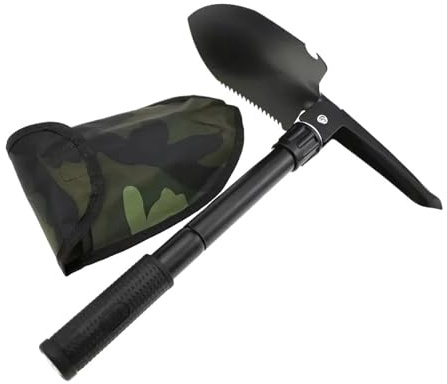 Pala pieghevole 1PC, attrezzi da giardino Mini raschietto telescopico for neve campeggio, vanga agricola for esterni