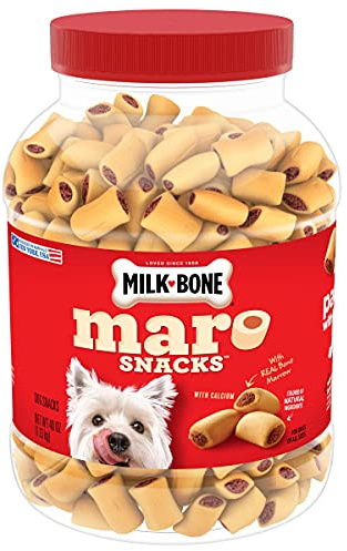 Milk-Bone MaroSnacks Dog Treats for Dogs of All Sizes, 40 Ounces (Pack of 2)
