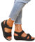 azaz Sandales Et Nu-pieds Femme Confortables Sandale Avec Boucle Sandale Réglable Sandale Femme Ete Plate Respirantes Semelles épaisses Compensées Sandales Chaussures Sandales Mode Femme