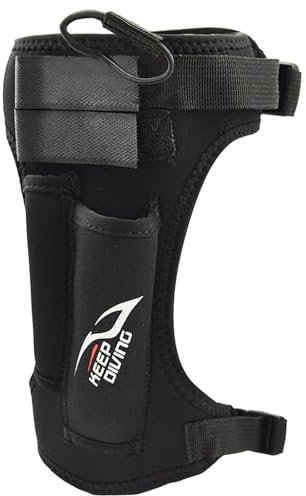 WYYHAA Black,3.5MM Neoprene Knife Holder, Dive Cutter Sheath Holster for Spearfishing, Snorkeling, Hunting, Rescue, Water Sports