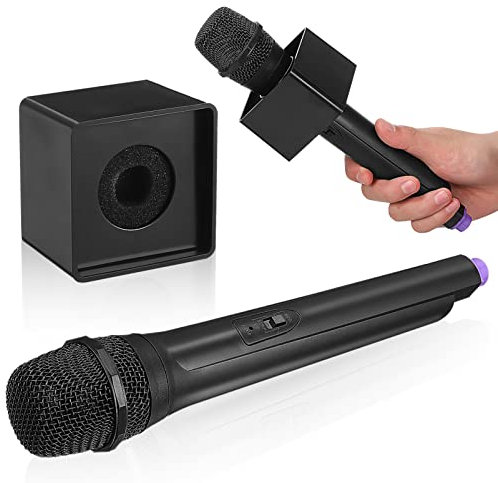 Milisten Pretend Microphone for Flag Station Simulation Microphone for Role Play Singing and Stage Performance for Birthday Party Activities and Fun