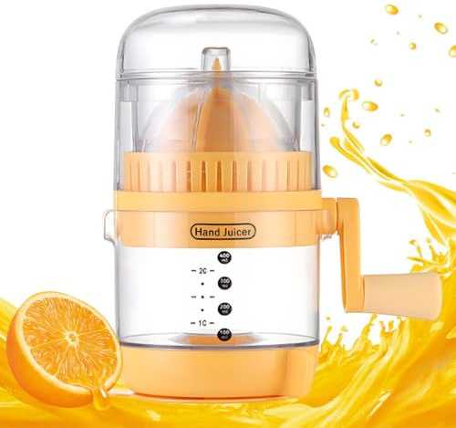 BommFu Hand Juicepress | Limepress Juicer med Måttkopp | Press Med