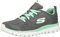 Skechers Damen Sneakers, Anthrazitfarbener Rand, 41 EU