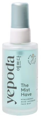 Yepoda The Mist Have, tonico spray idratante per il viso, idrata in profondità e rivitalizza la pelle, tonico spray viso coreano vegano, ideale per tutti i tipi di pelle, 50 ml