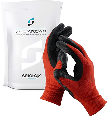 SMARDY 1 Paire Gants de Sécurité de Travail Taille XL (10) pour Jardin Montage Réparation
