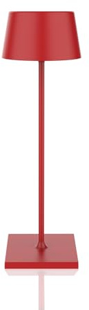 Palmina 842, Led Tischlampe Dimmbar,4400mah Led Tischlampe Kabellos,IP54-Schutz,Lampe Für Den Innen-/Außenbereich,Geeignet Für Abendessen,Lesen, Schlafzimmer,Garten Und Vieles Mehr/Roségold